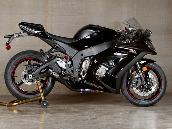mmm︎ ︎︎⭐︎ M4 12-20 Kawasaki ZX-14 GP Single Full Exhaust - Black