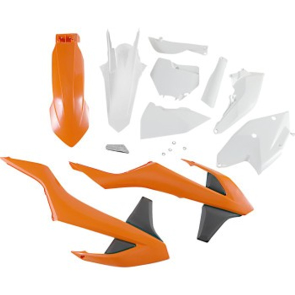 Acerbis Full Plastic Kit: 16-18 KTM 125/150/250/350/450 Models