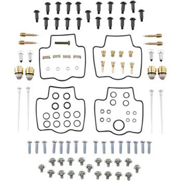 Parts Unlimited Carburetor Repair Kit: 98-99 Kawasaki ZX 900 Models