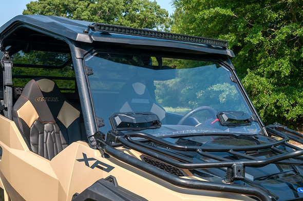 Seizmik Toolless Scratch Resistant Versa-Vent Windshield: Polaris General