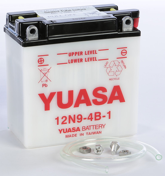 YUASA Conventional 12 Volt Battery: 9 Ω 10-Hr Capacity