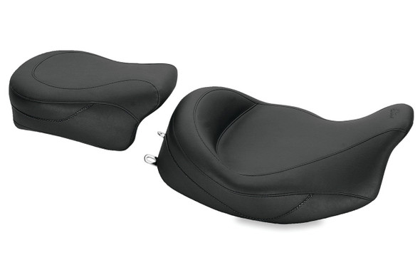 Mustang Super Touring Solo Seat: 08-21 Harley-Davidson Touring Models