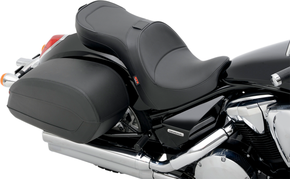Z1R Double Bucket Smooth Seat: 10-16 Honda VT1300 Models