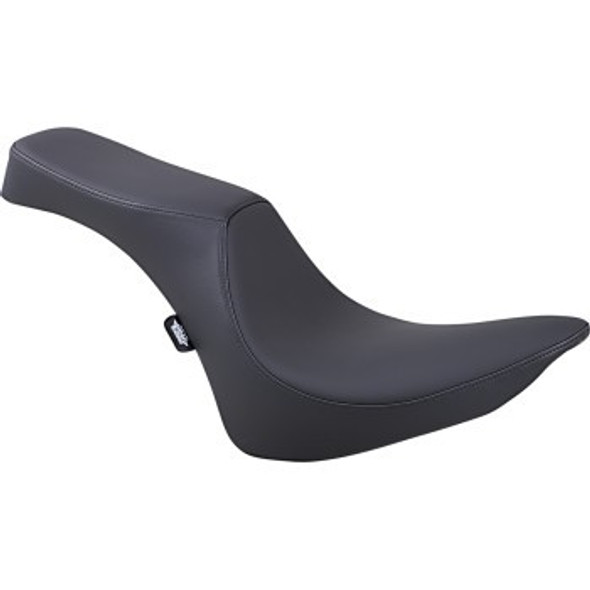 Drag Specialties Smooth 2-Up Predator Seat: 84-99 Harley-Davidson Softail Models