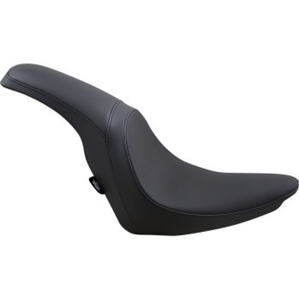 Drag Specialties Smooth Predator Seat: 11-17 Harley-Davidson Blackline FXS/Softail Slim Models