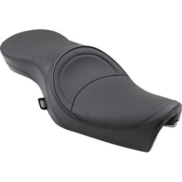 Drag Specialties Low Profile Touring Seat: 04-21 Harley-Davidson Touring/Sportster Models