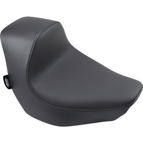 Drag Specialties Smooth Solar Leather EZ Solo Seat: 18-20 Harley-Davidson Softail Breakout Models