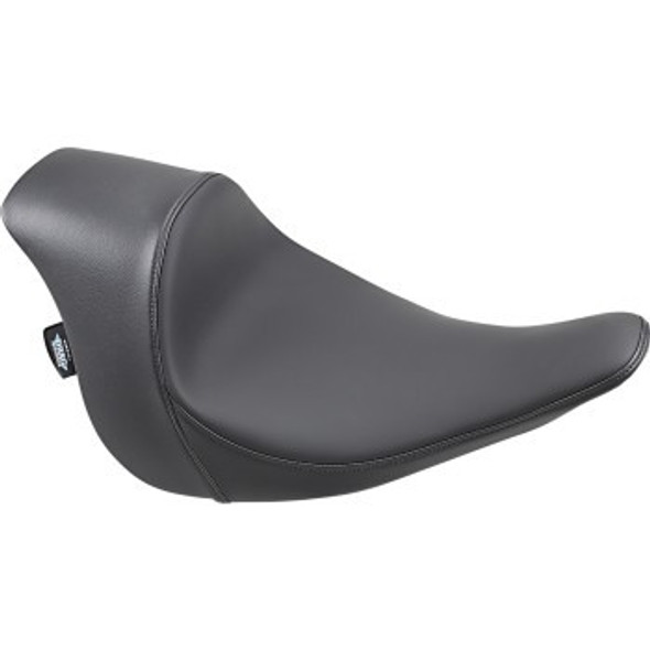 Drag Specialties Smooth Solar Leather EZ Solo Seat: 15-17 Harley-Davidson Breakout FXSB