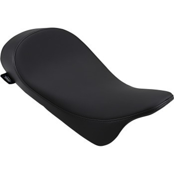 Drag Specialties Smooth Low Profile EZ Solo Seat: 08-21 Harley-Davidson Touring Models