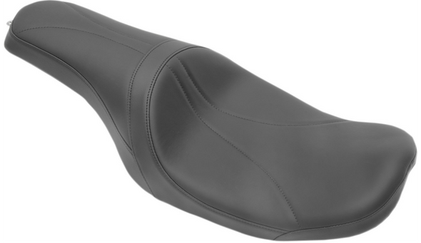 Drag Specialties Mild Predator Seat for Yaffe Razor Tanks: 10-21 Harley-Davidson Touring Models