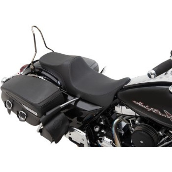 Drag Specialties Smooth 2-Up Predator III Seat: 08-20 Harley-Davidson Touring Models