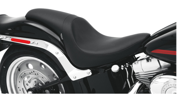 Drag Specialties Predator Smooth Seat: 01-17 Harley-Davidson Softail Models