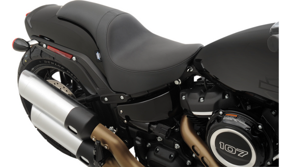 Drag Specialties Predator Smooth Seat: 18-21 Harley-Davidson Softail Fat Bob Models