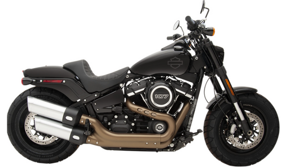 Drag Specialties Scorpion Solo Seat: 18-21 Harley-Davidson Softail Fat Bob Models