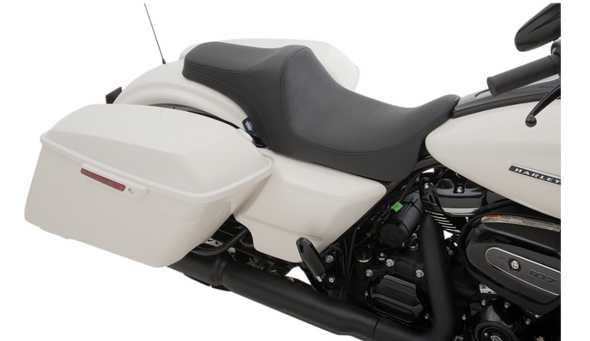 Drag Specialties Predator III Seat: 08-21 Harley-Davidson Touring Models