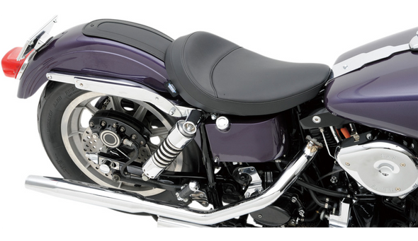 Drag Specialties Solo Smooth Seat: 58-84 Harley-Davidson Touring/Softail Models