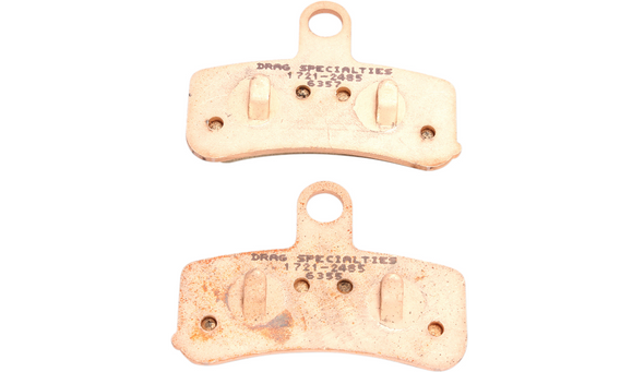 Drag Specialties Premium Brake Pads: 08-17 Harley-Davidson Softail and Dyna Models - 1721-2485