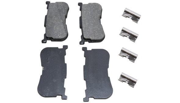 Drag Specialties Organic Brake Pads: 14-18 Harley-Davidson Trike Models - 1720-0547