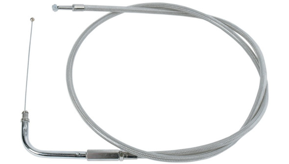 Drag Specialties 41" Braided Throttle Cable - 0650-0300