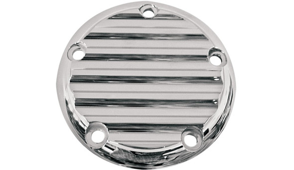 Joker Machine Finned 5 Hole Points Cover: 99-17 Harley-Davidson Models