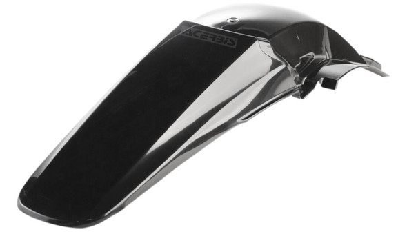 Acerbis Black Rear Fender Replacement: 02-04 Honda Models - MPN 2040610001