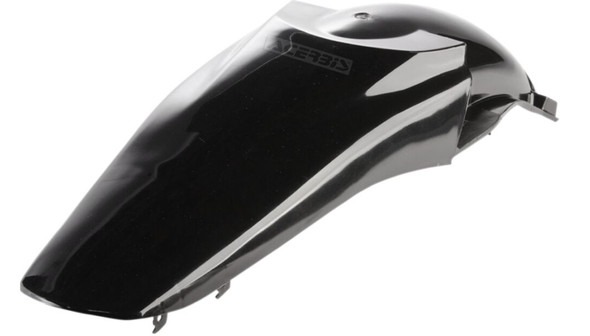 Acerbis Black Rear Fender Replacement: 00-07 Kawasaki & Suzuki Models - MPN 2040670001
