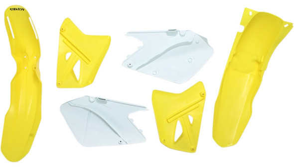 Acerbis Standard Plastic Kit: 03-08 Suzuki Models - MPN 2041150206