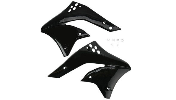 Acerbis Replacement Radiator Shrouds: 06-08 Kawasaki KX 250 F Models