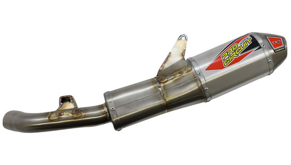 Pro Circuit T-6 Slip-On Muffler: 21-22 Honda CRF250R Honda Models - MPN 0112225A