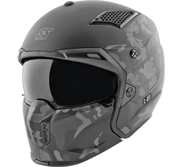 Speed & Strength Call to Arms Helmet - SS2400 - Black/Camo - Size XLarge - [Blemish]