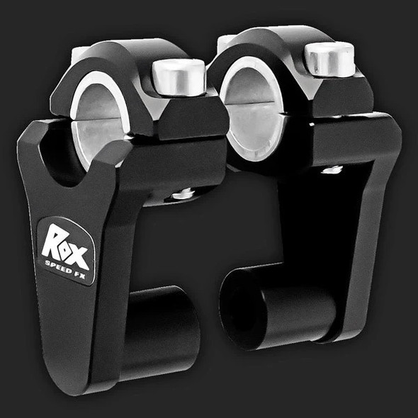 Rox Speed FX Elite Series Pivot Handlebar Riser - 2in. ~ Black ~ [Blemish]