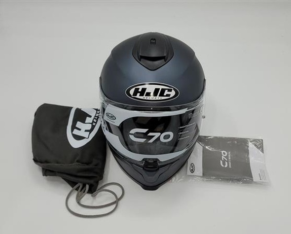 HJC C 70 Helmet - Semi Flat - Anthracite - Size Medium - [Blemish]