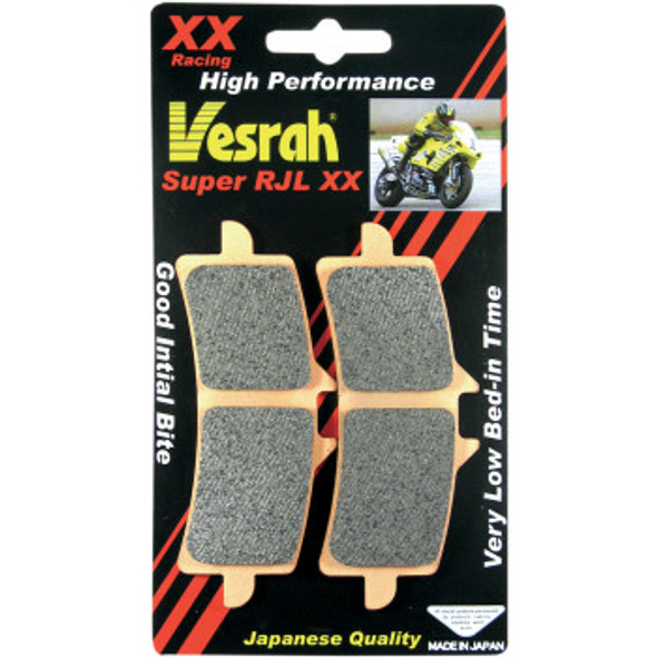 Vesrah Racing 11-18 Suzuki GSXR600 RJL XX High Performance Racing Pads (Front)