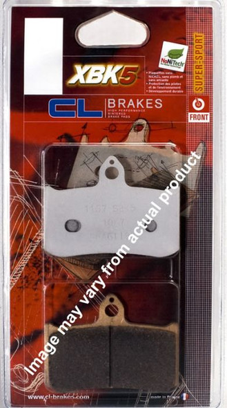 CL Brakes XBK-5 Sintered Front Brake Pads  - 1180XBK5