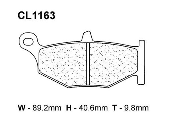 CL Brakes RX3 High Performance Sintered Brake Pads  - 1084RX