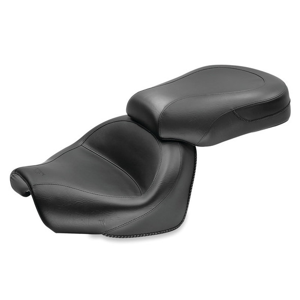 Mustang Standard Touring Two-Up Seat - 09-17 Yamaha V-Star/Tourer 950