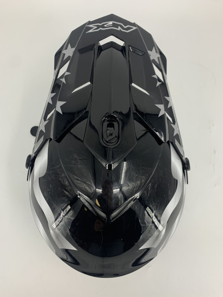 AFX FX-17 Helmet - Freedom - Stealth ~ Size Medium - [Blemish]