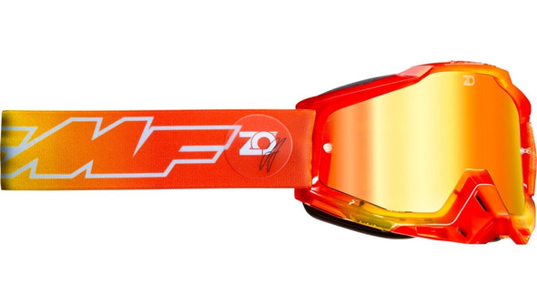 FMF PowerBomb Goggles - Osborne - Red Mirror Lens