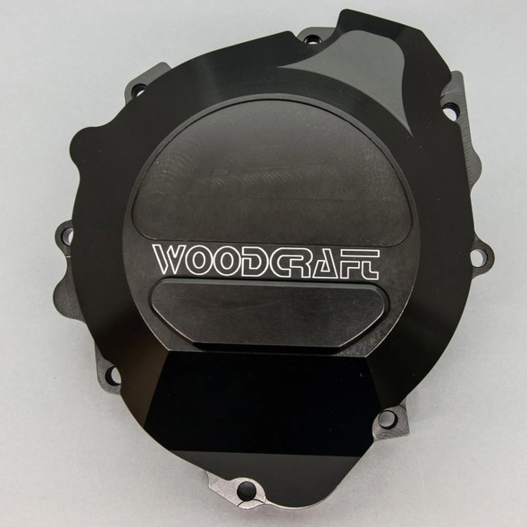 Woodcraft LHS Stator Cover Protector: 2003-2006 Honda CBR600RR - Black