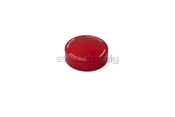 Evotech Rear Brake/Hydraulic Clutch Reservoir Cap - Red