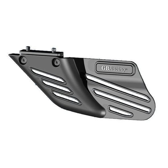 GB Racing Chain Guard: 2003-2023 Kawasaki Models - Black