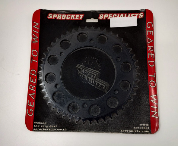 Sprocket Specialist Aluminum Rear Sprocket - 821 - 525 - 48 Tooth - Black