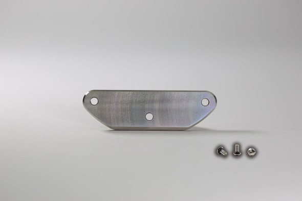 WoodCraft Skid Plate with Hardware: 1998-2008 Suzuki/Yamaha/Kawasaki Models - Stainless Steel