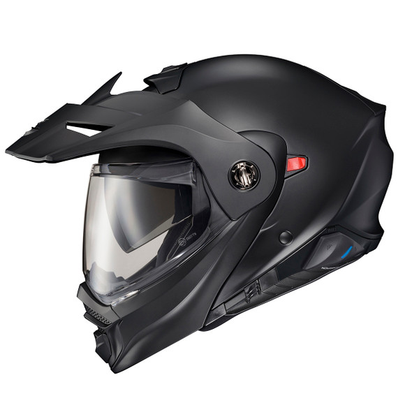 Scorpion EXO-AT960 w/ EXO-COM Modular Helmet - Matte Black