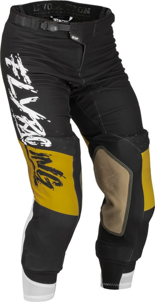 Fly Racing Evolution DST L.E. Brazen Pants - White/Gold/Black