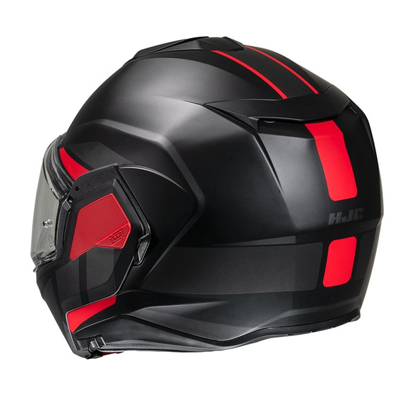 HJC i100 Beis Modular Helmet - MC-1SF - Black/Red/Grey