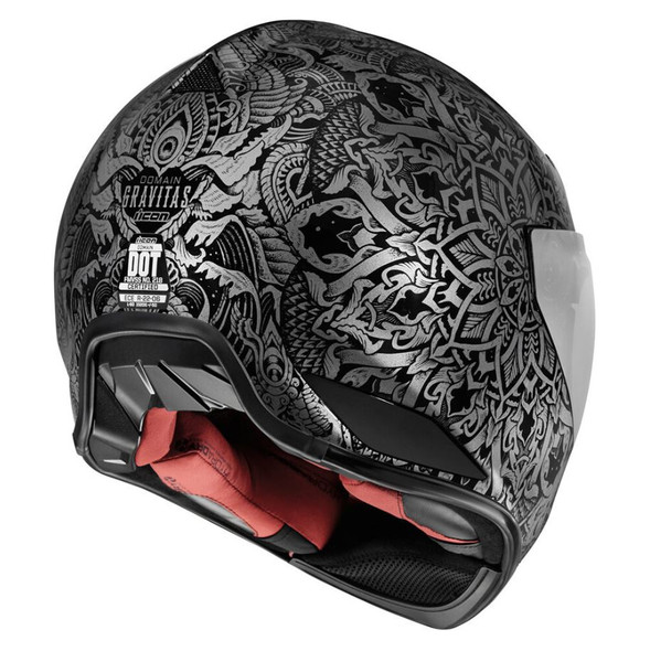 Icon Domain Helmet - Gravitas - Black/Silver