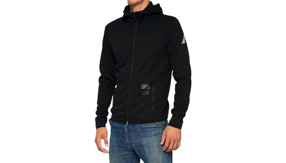 100% Viceroy Tech Zip Hoodie - Black