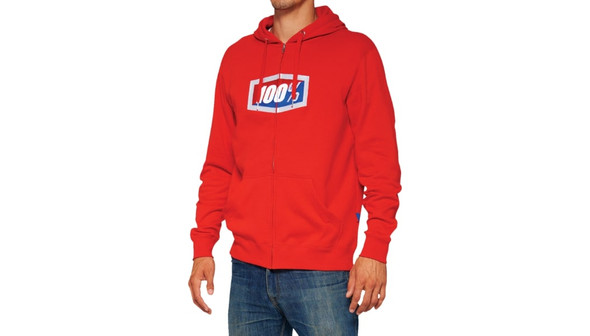 100% Official Fleece Zip-Up Hoodie