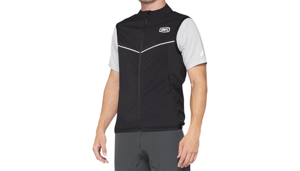 100% Corridor Stretch Vest - Black